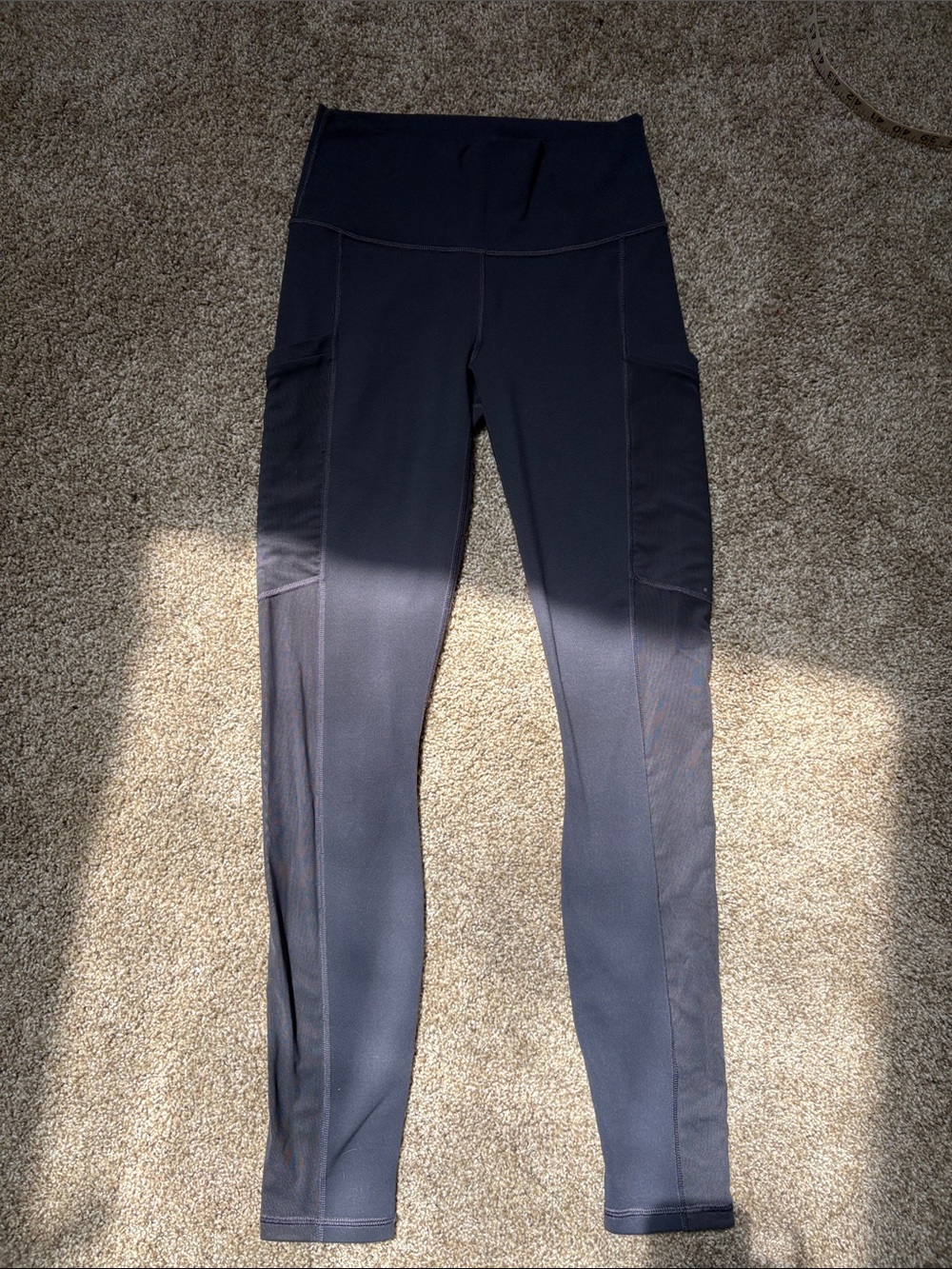 Fabletics power hold leggings with mesh